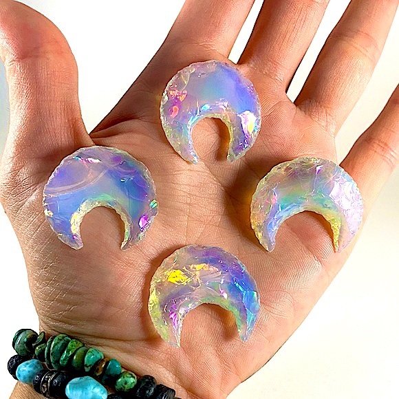 Opalite Aura CUSTOM Moon - Picture 2 of 4